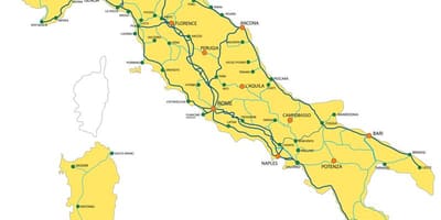 Italien-train-system anzeigen