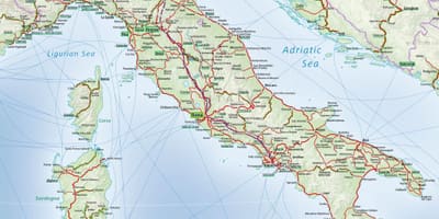 Italien-rail-system anzeigen