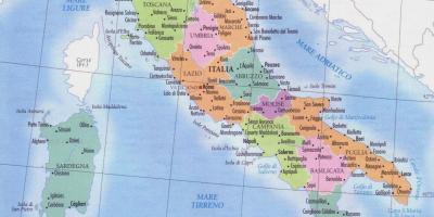 Italien Map Karten Italien Europa Sud Europa